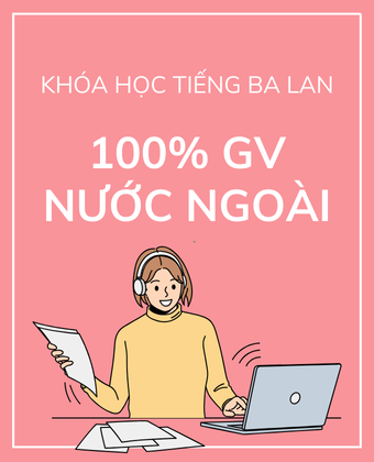 100% giáo viên nước ngoài Online