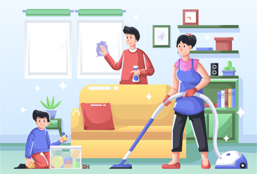 Dọn dẹp nhà cửa